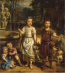 Eeckhout Gerbrandt Jansz van den Children in a Park - Hermitage